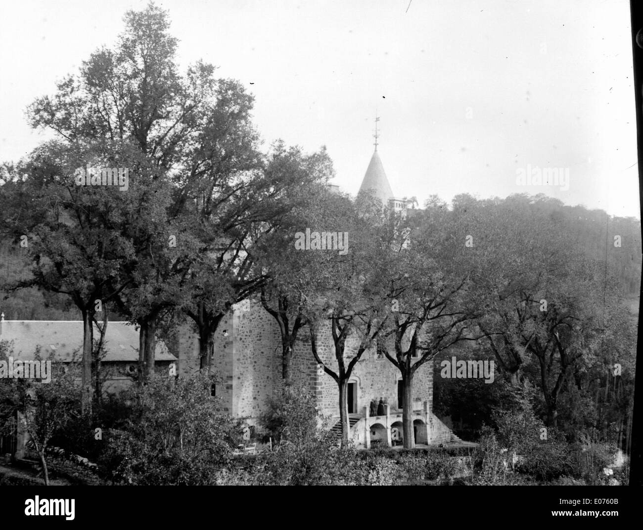 Château de Cornusson, Mazerolles, près de Najac, Aveyron Stock Photo