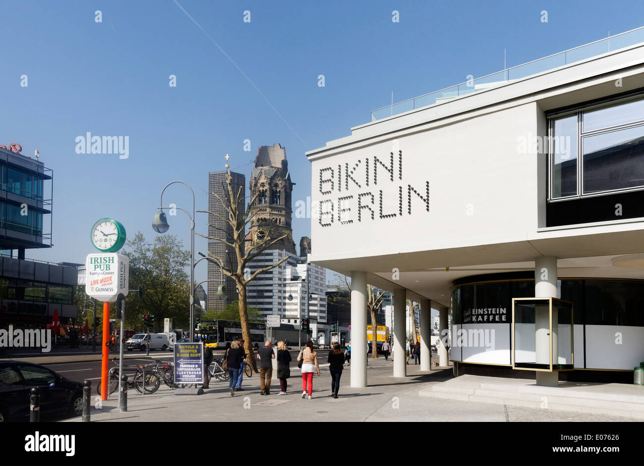 The brand new Bikini Berlin shopping mall in Berlin, Germany Stock Photo