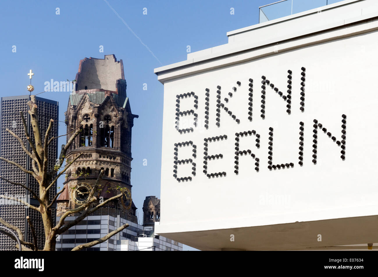 The brand new Bikini Berlin shopping mall in Berlin, Germany Stock Photo