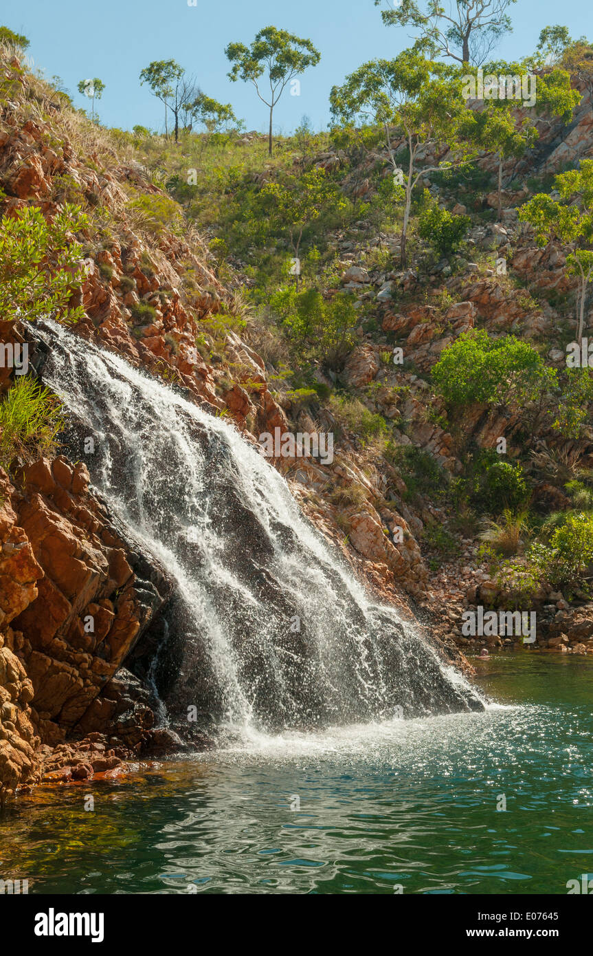 Waterfall at Crocodile Creek, the Kimberley, Western Australia