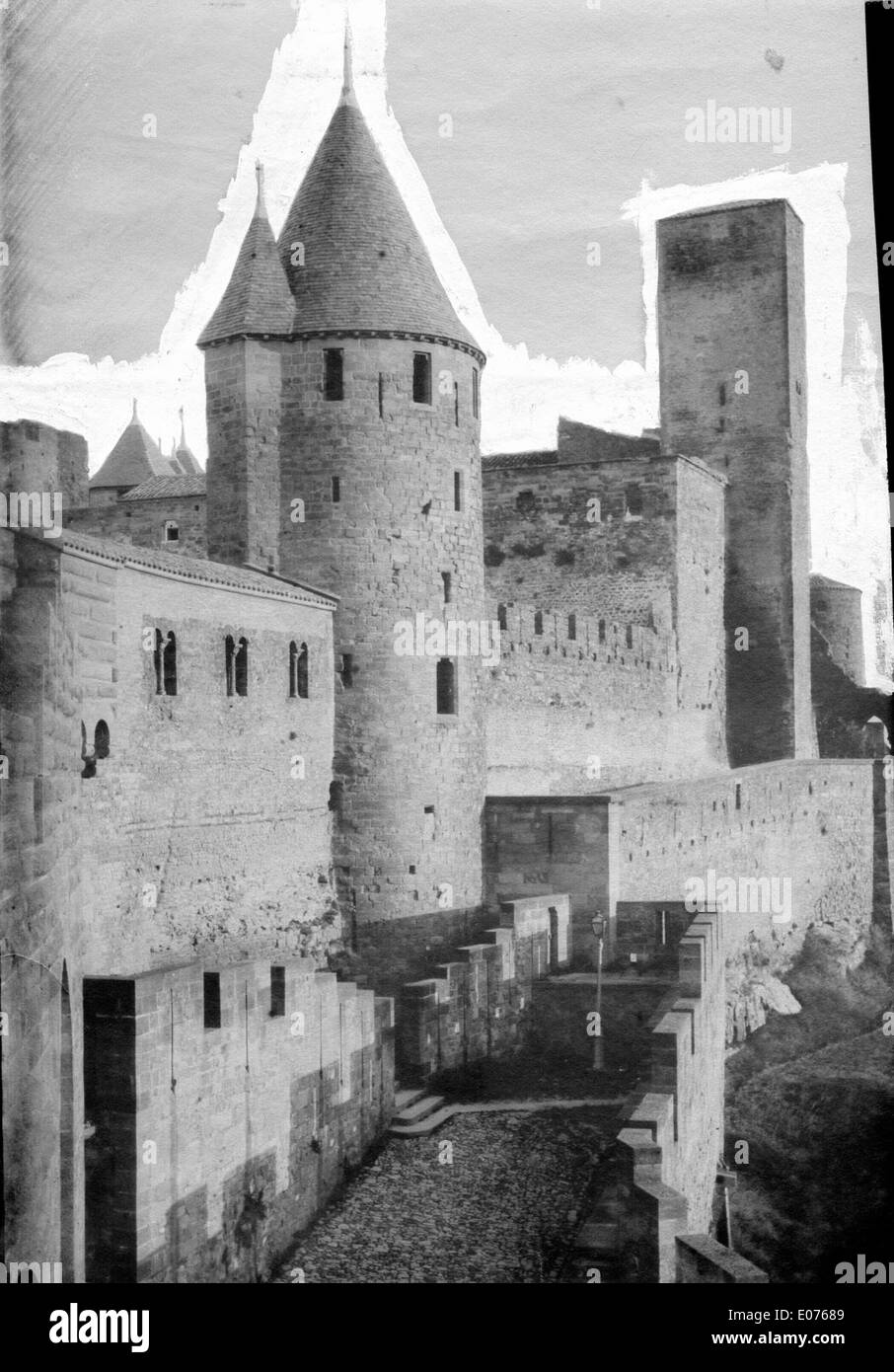 Ramparts of the fortress Black and White Stock Photos & Images - Alamy