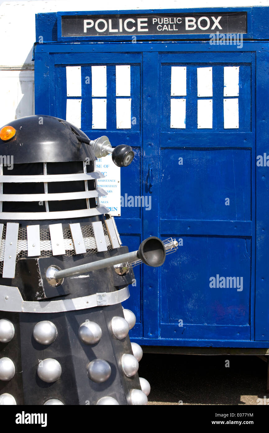 Dr Who arch enemy the Dalek Stock Photo