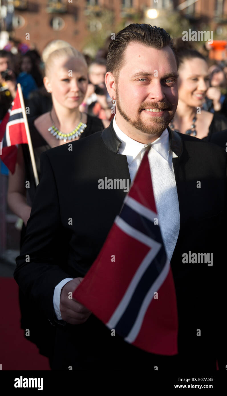 Carl Espen representing Norway attends the opening ceremony of the