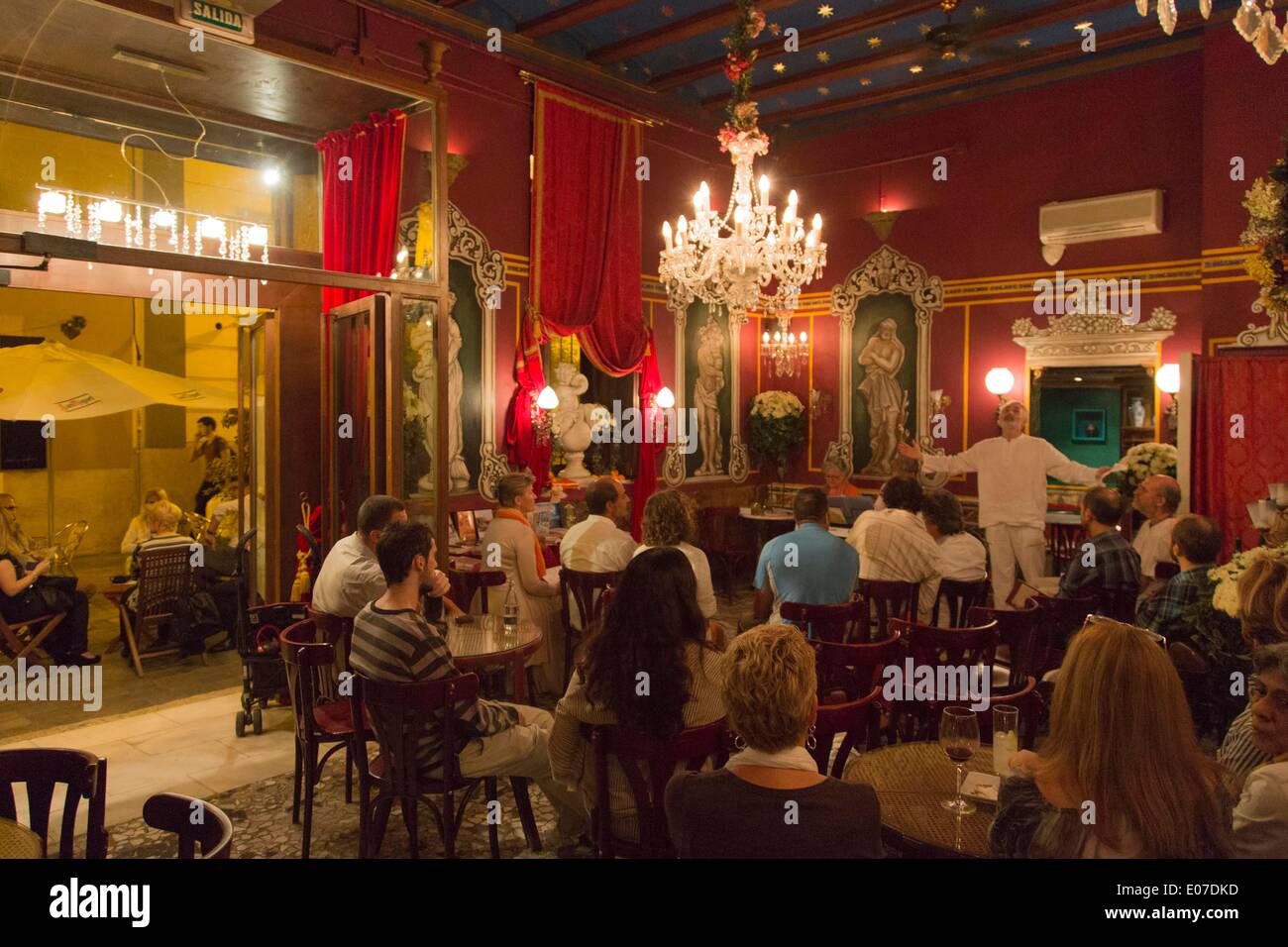 cultural cafe Cafe de las Horas in Valencia 29.10.2013 Stock Photo - Alamy