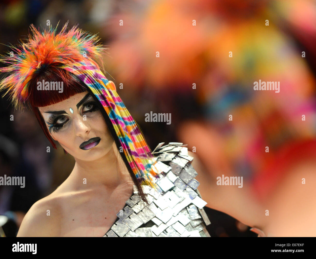 Frankfurt Main Germany 05th May 2014 A Model Presents A