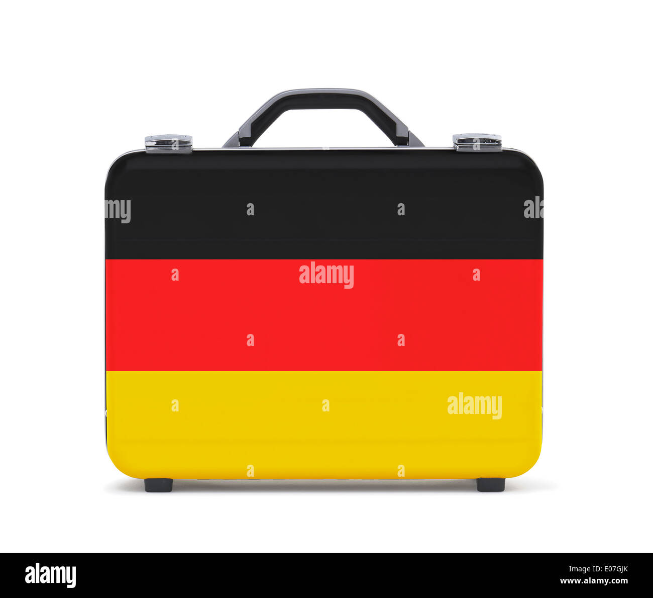 Business suitcase for travel with flag of Germany Stock Photo Alamy