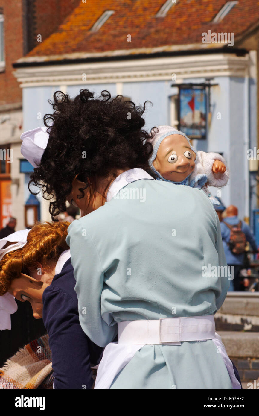 Nurses uk 1940s hi-res stock photography and images - Alamy