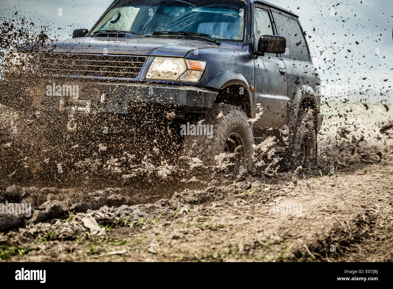 Off road car Stock Photo