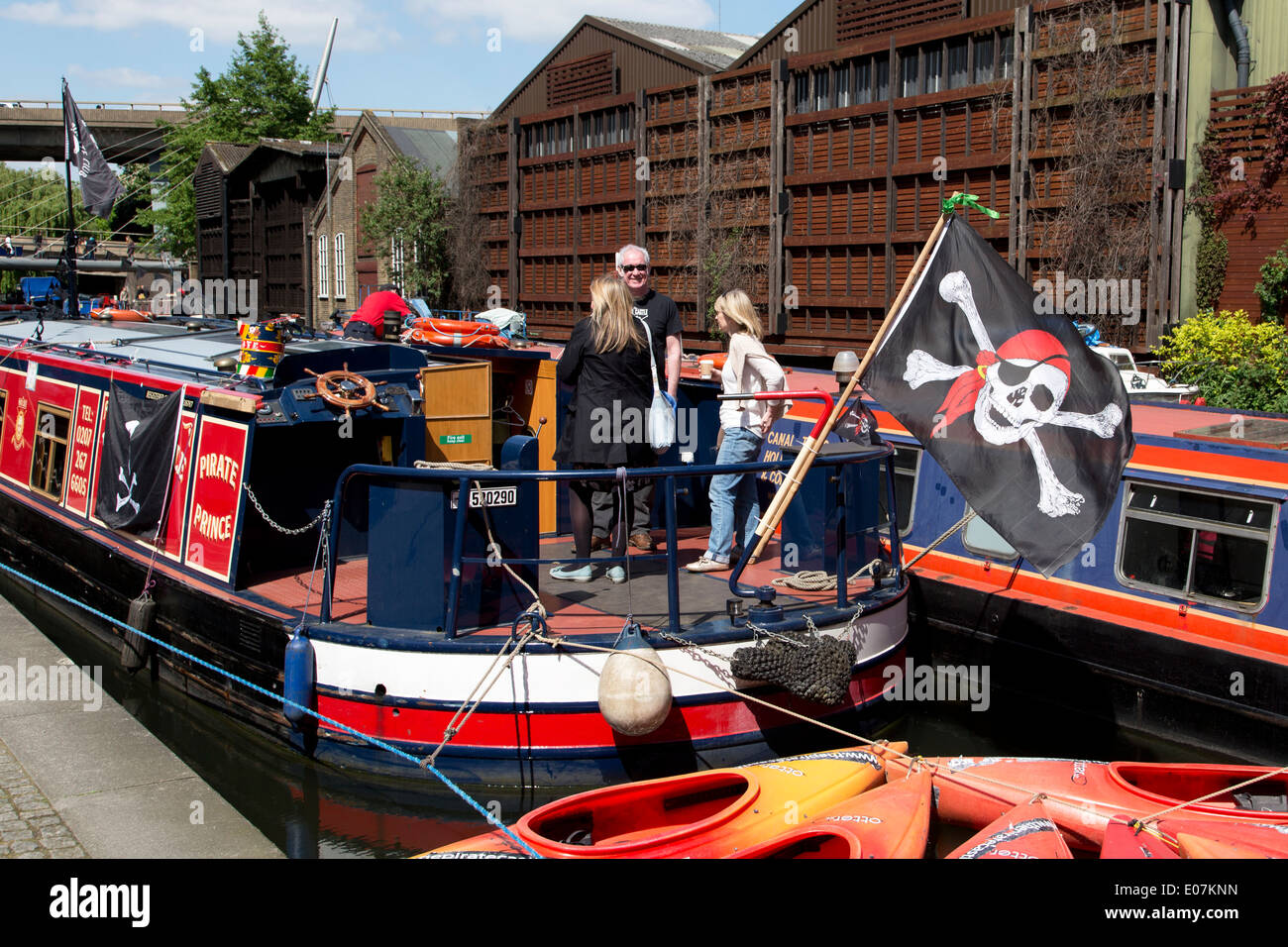 2014 Canalway Cavalcade a waterway festival, Little Venice London, UK. Stock Photo