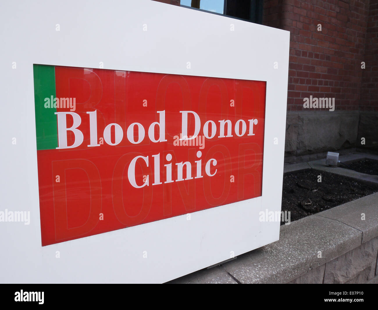 blood donor clinic Stock Photo