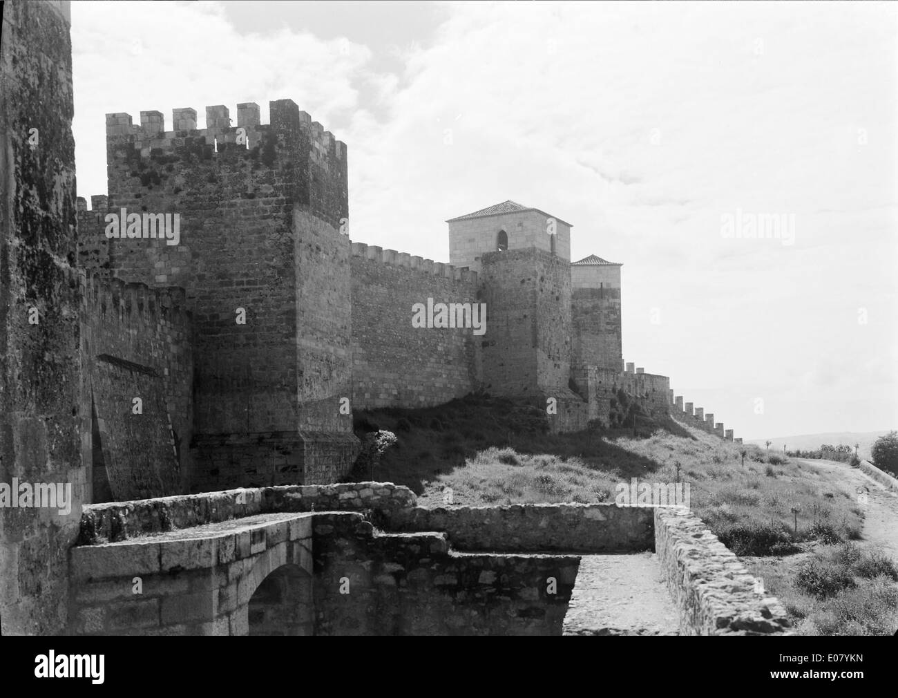 Castelo de S. Jorge (Lisboa, Portugal) Stock Photo