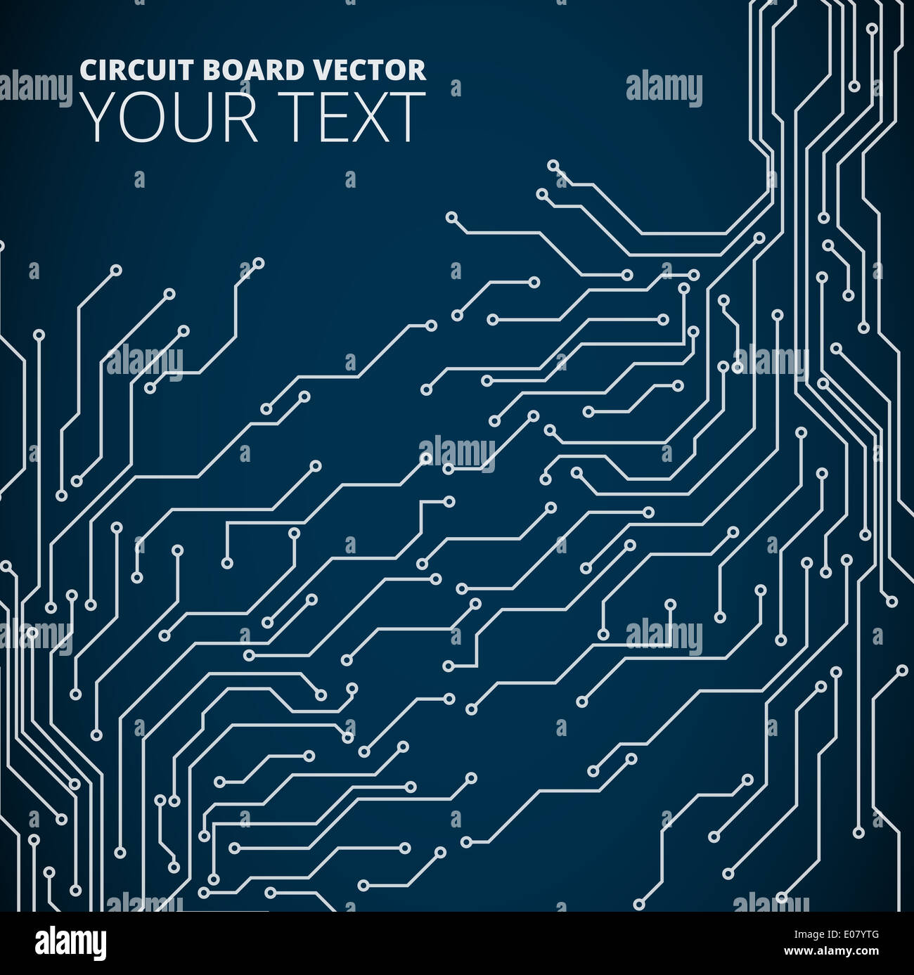 Vector abstract background of circuit board digital technologies Stock ...
