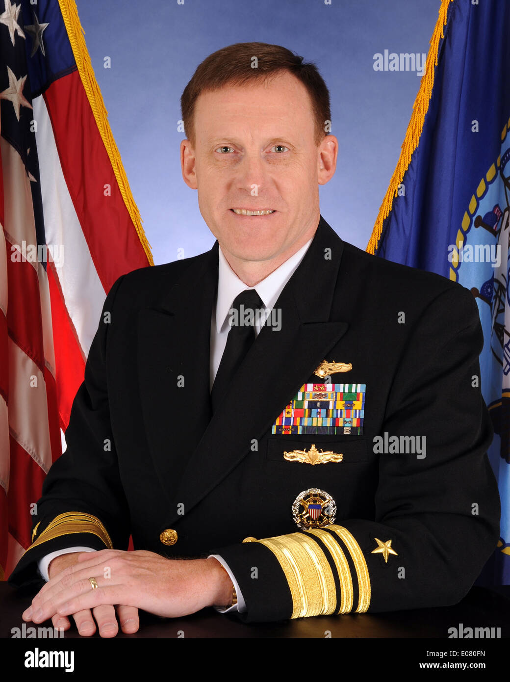 National Security Agency (NSA) Director Michael S. Rogers Stock Photo