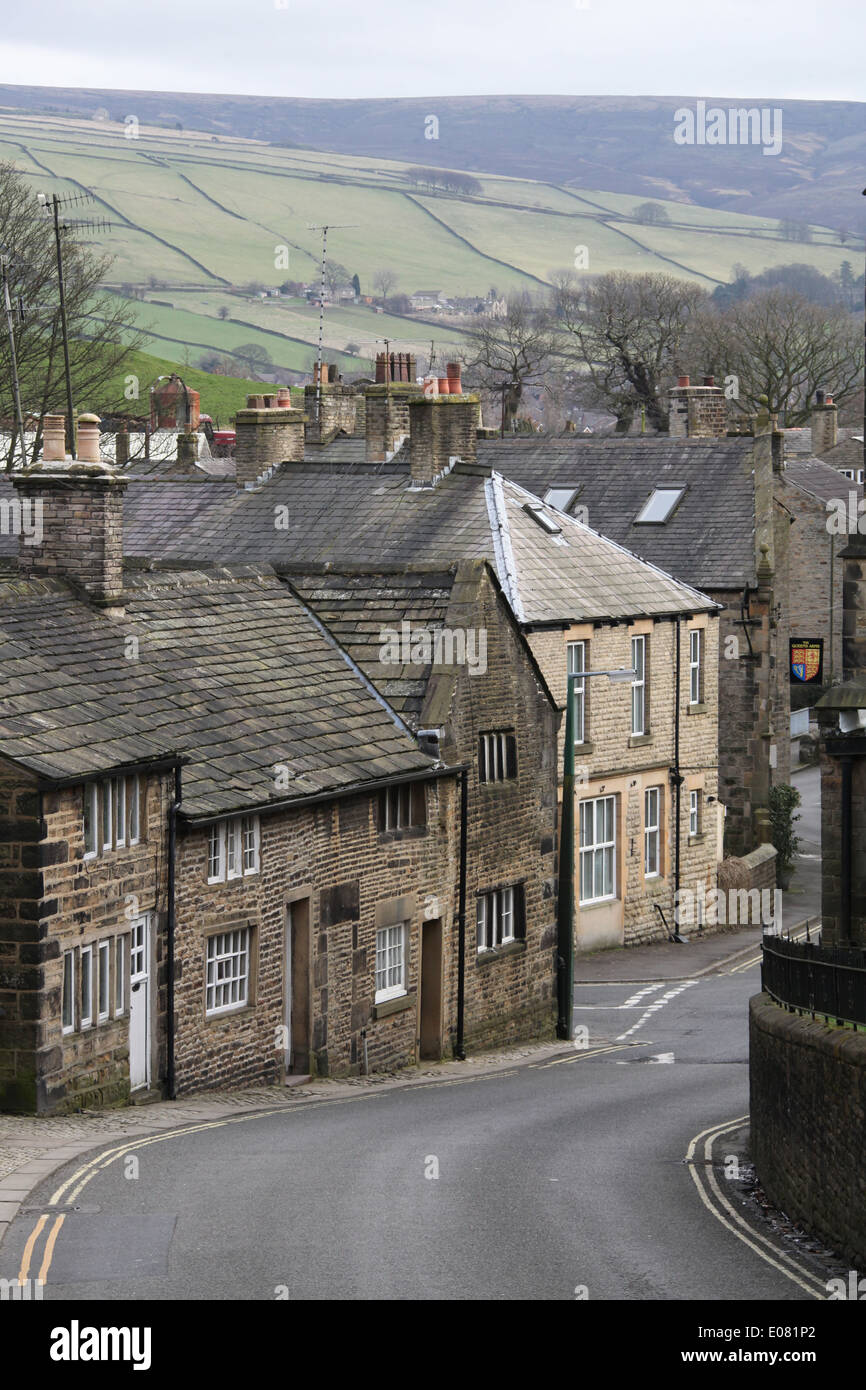 Glossop high street hires stock photography and images Alamy