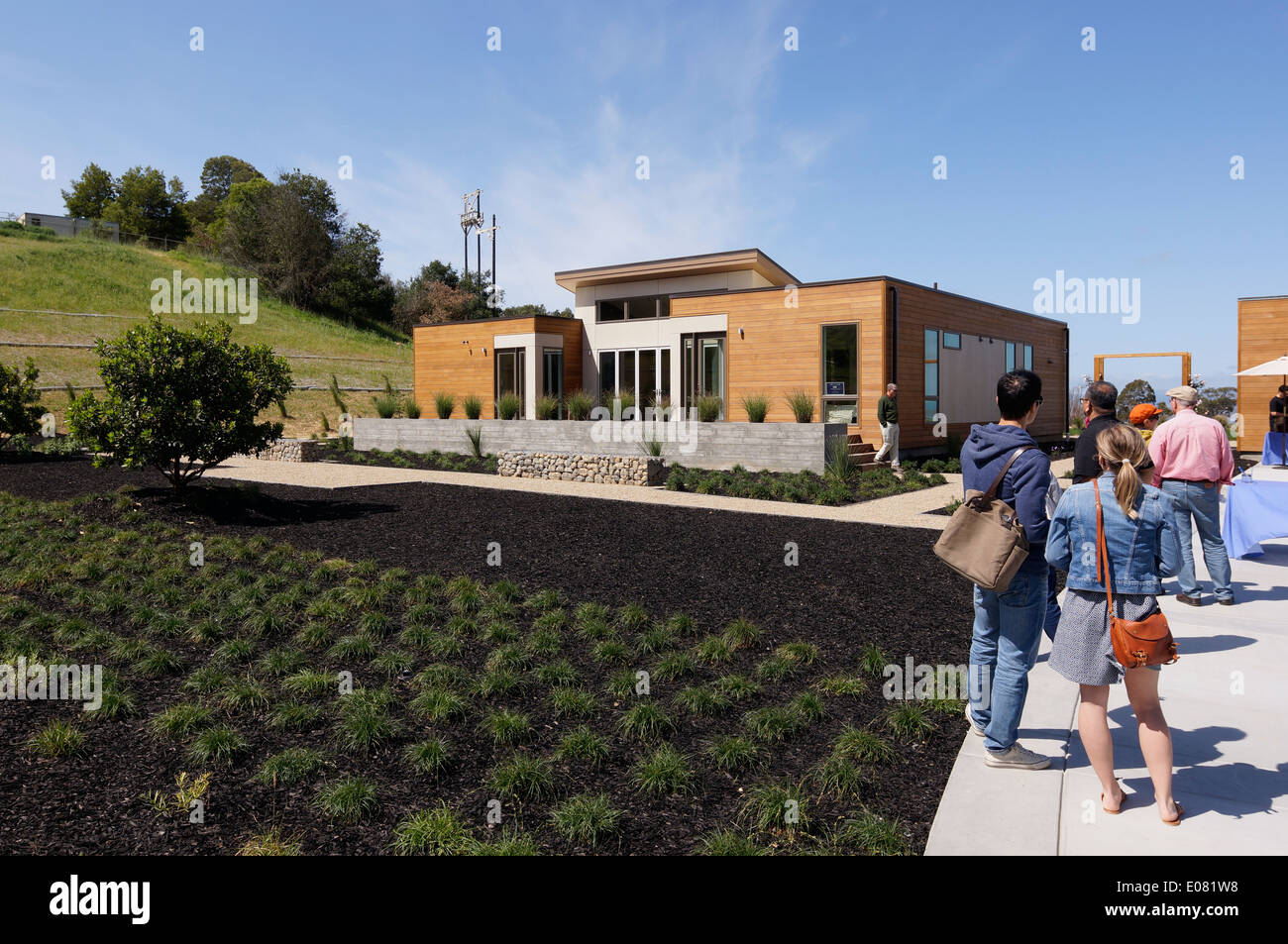 Blu homes model prefab home on mare island in vallejo ca