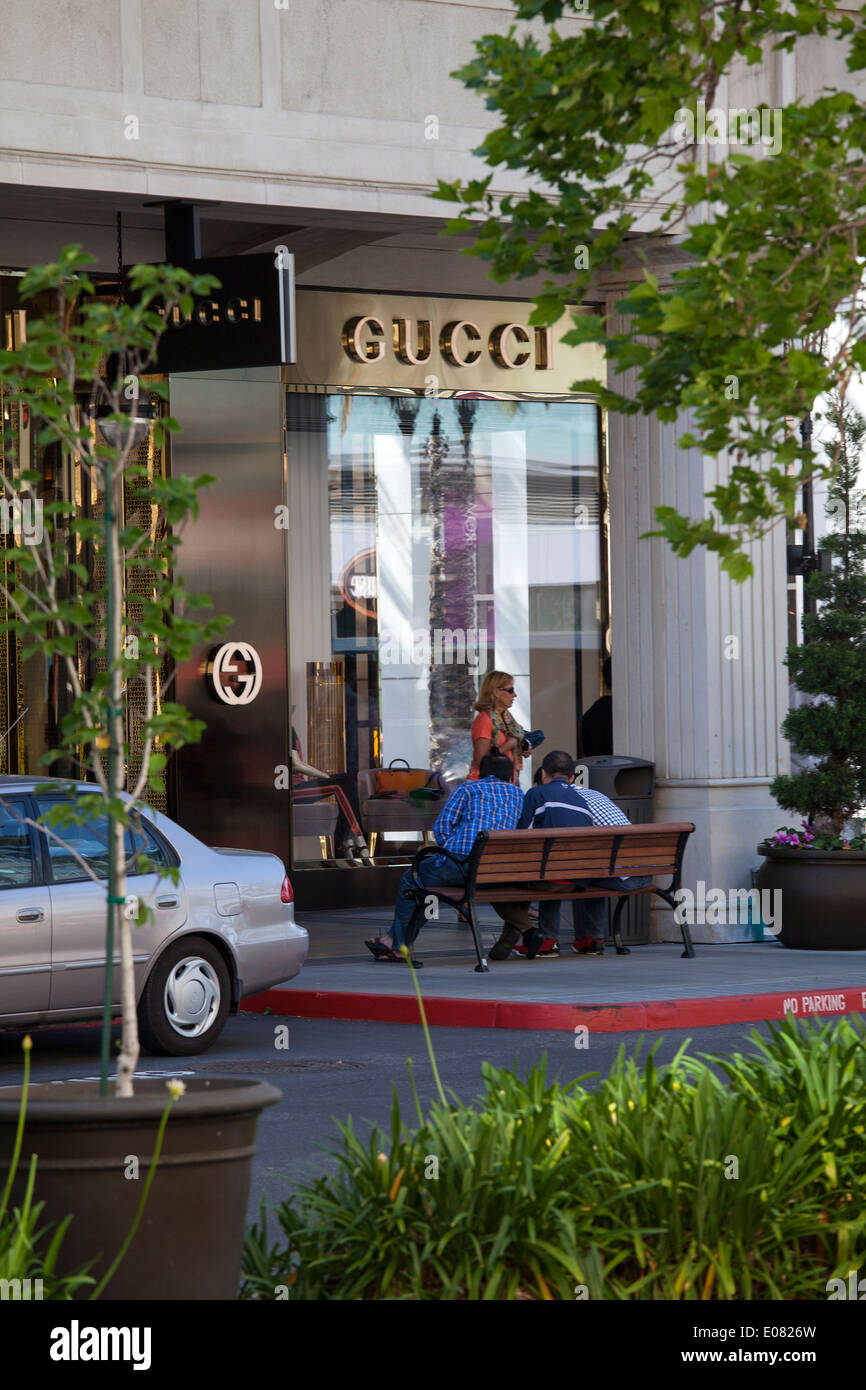 The Gucci store at Santana Row Stock 