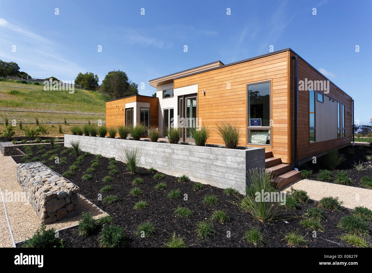 Blu homes model prefab home on mare island in vallejo ca