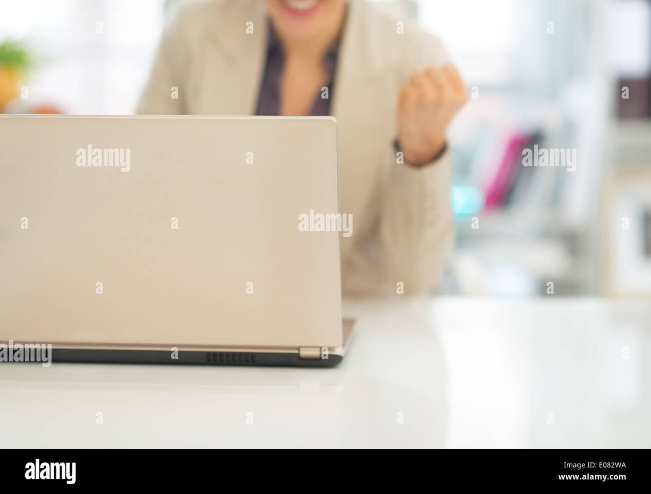 Fist pump office hi-res stock photography and images - Alamy