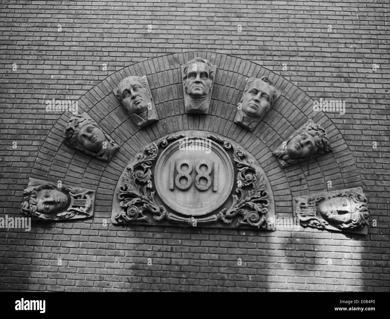 Architectural salvage materials reused artistically and incorporated