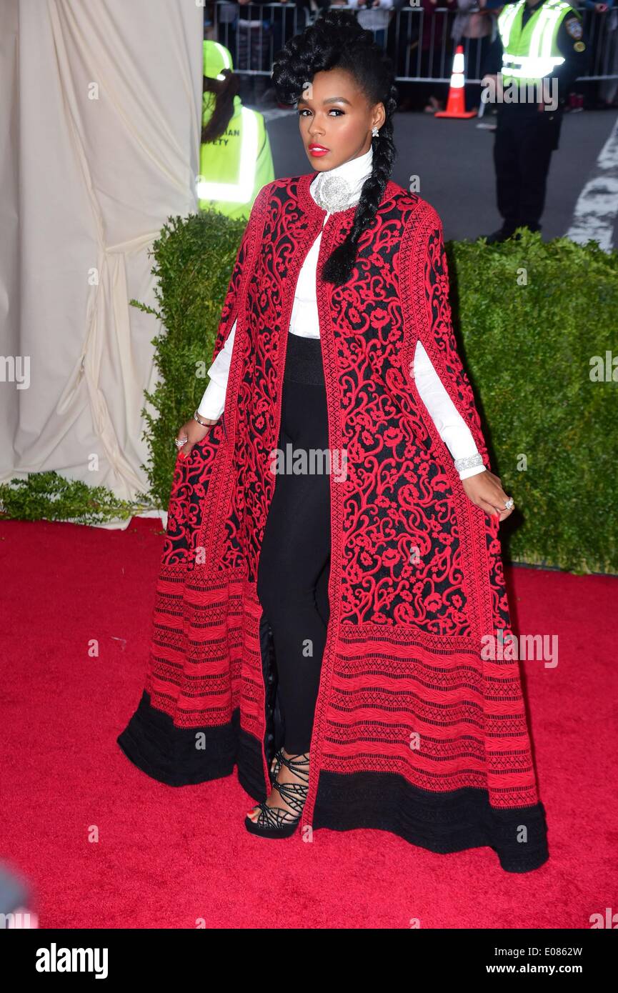 New York, NY, USA. 5th May, 2014. Janelle Monae at arrivals for