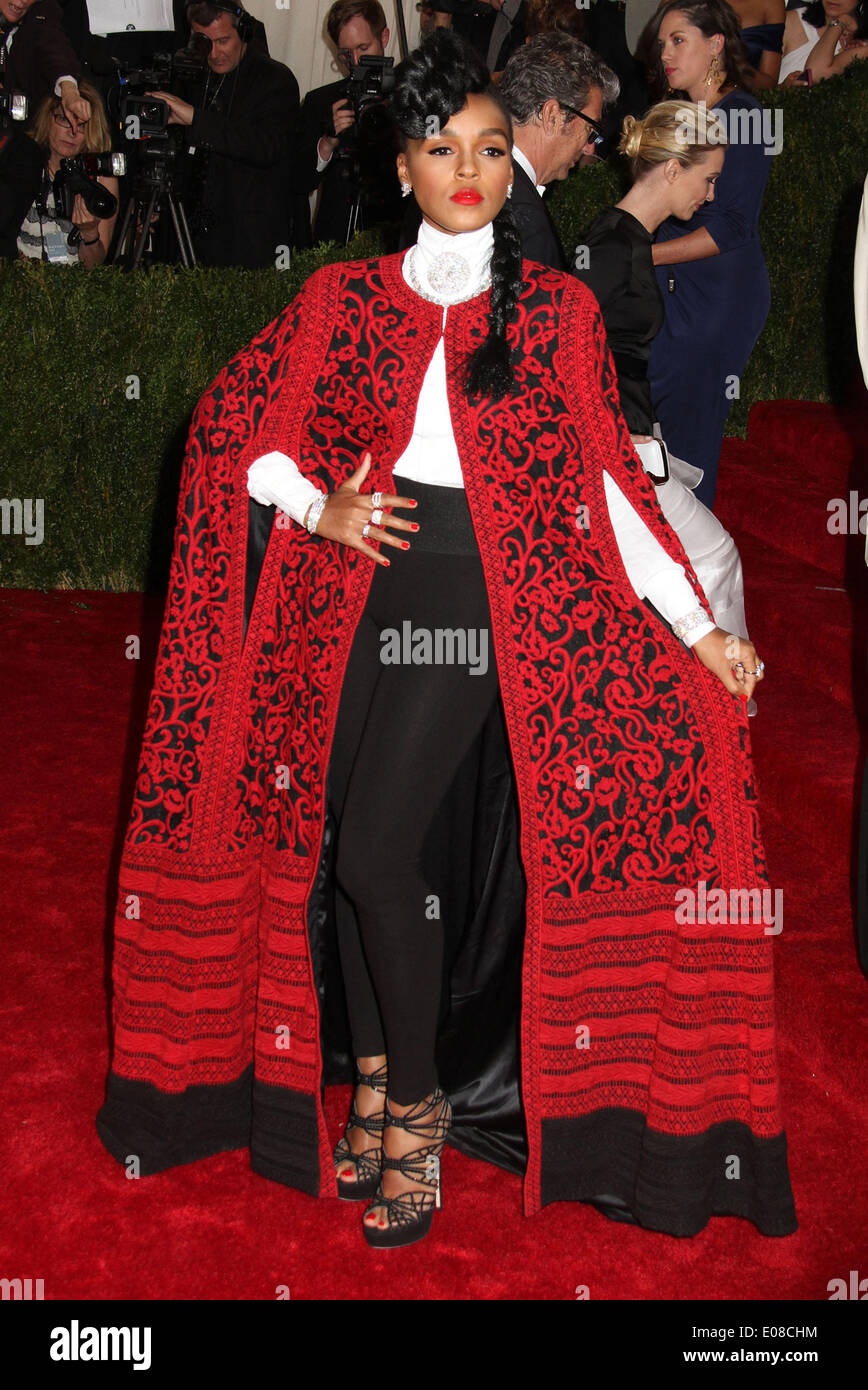 New York, New York, USA. 5th May, 2014. Singer JANELLE MONAE attends