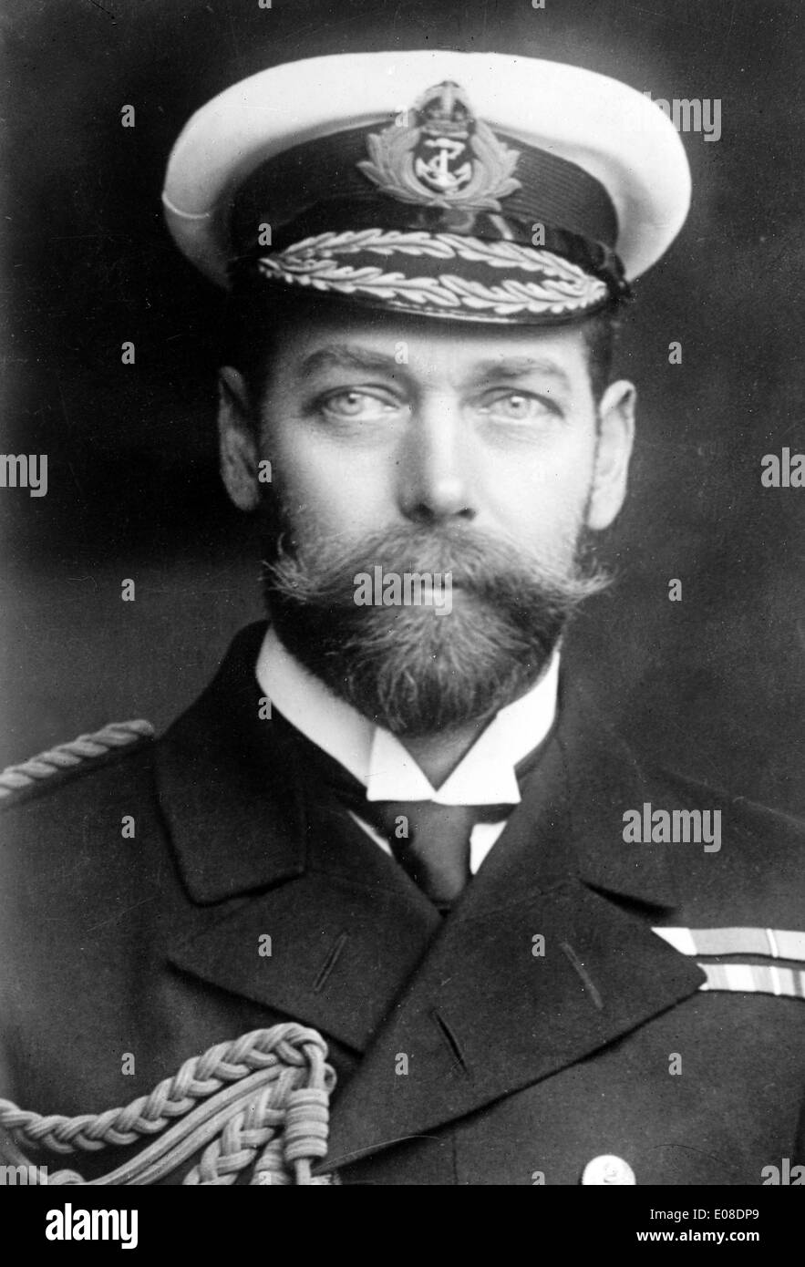 King George V of England Stock Photo