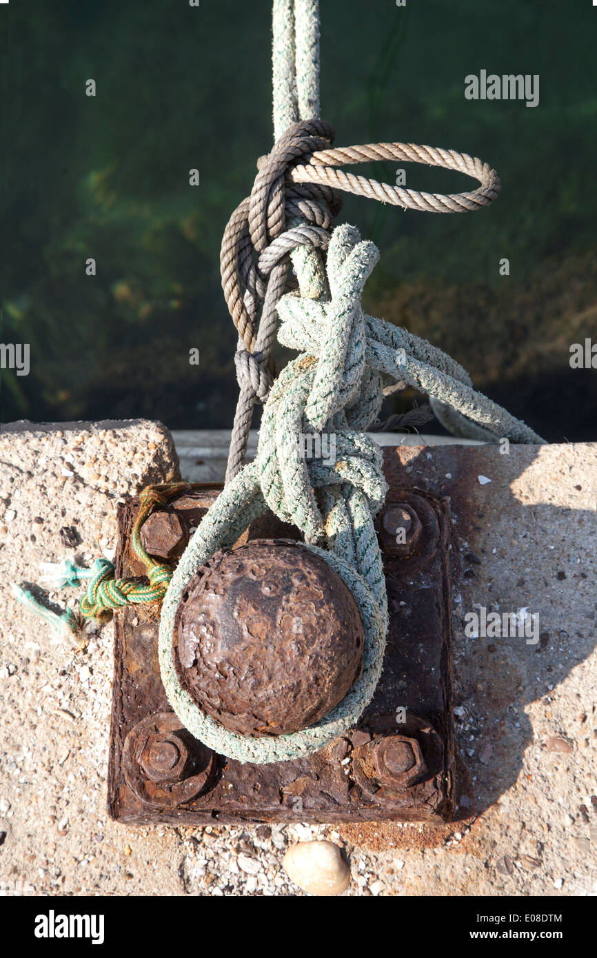 Ship rope stock image. Image of knot, loose, background - 33206413