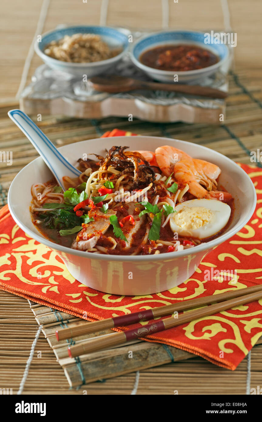 Penang Hokkien Mee. Malaysian noodle dish Stock Photo 69030930 Alamy