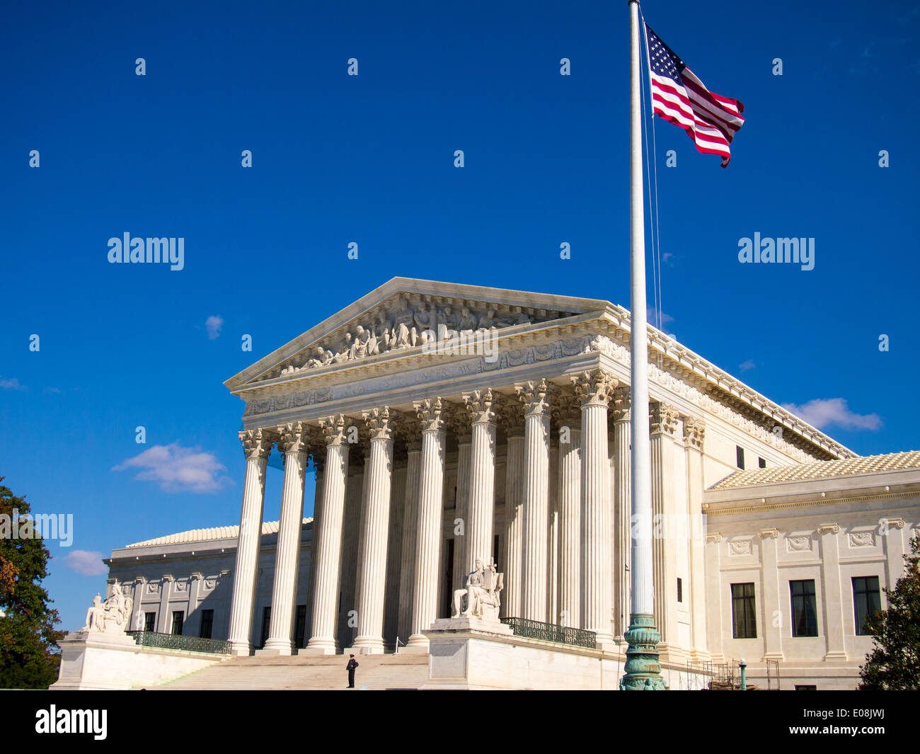 United State Supreme Court Stock Photo