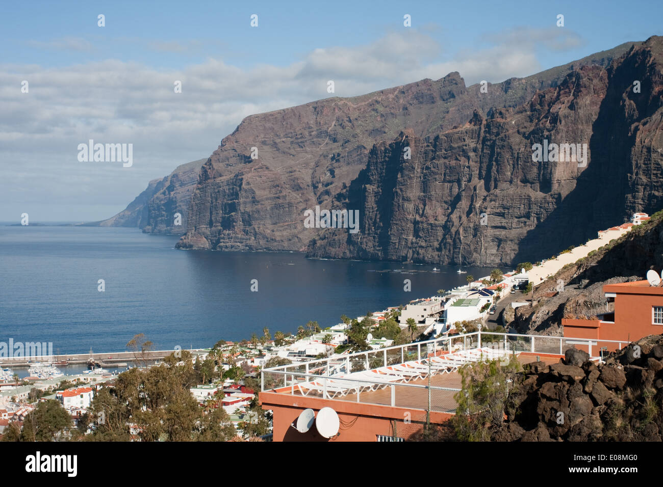 Acantilado de los Gigantes, Teneriffa, Spanien Stock Photo