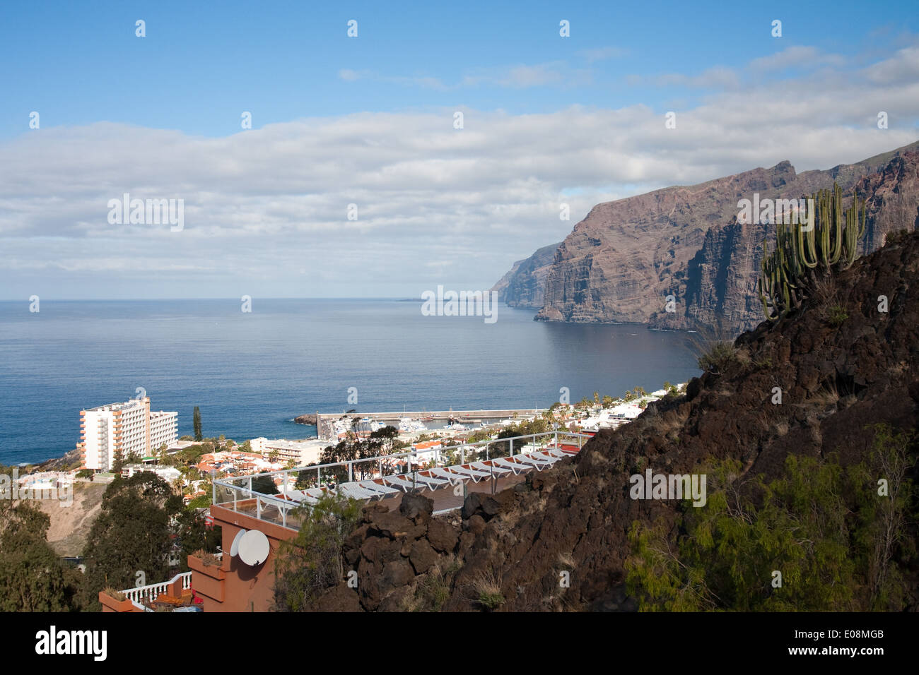 Acantilado de los Gigantes, Teneriffa, Spanien Stock Photo