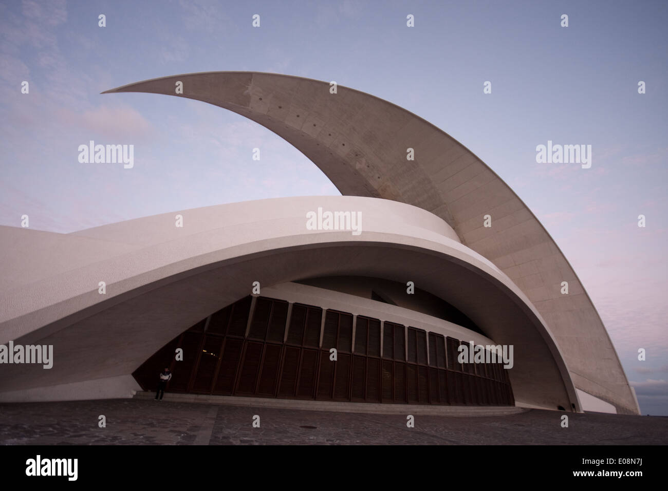 Auditorio de Tenerife, Santa Cruz de Tenerife, Tenerife, Spain Stock Photo