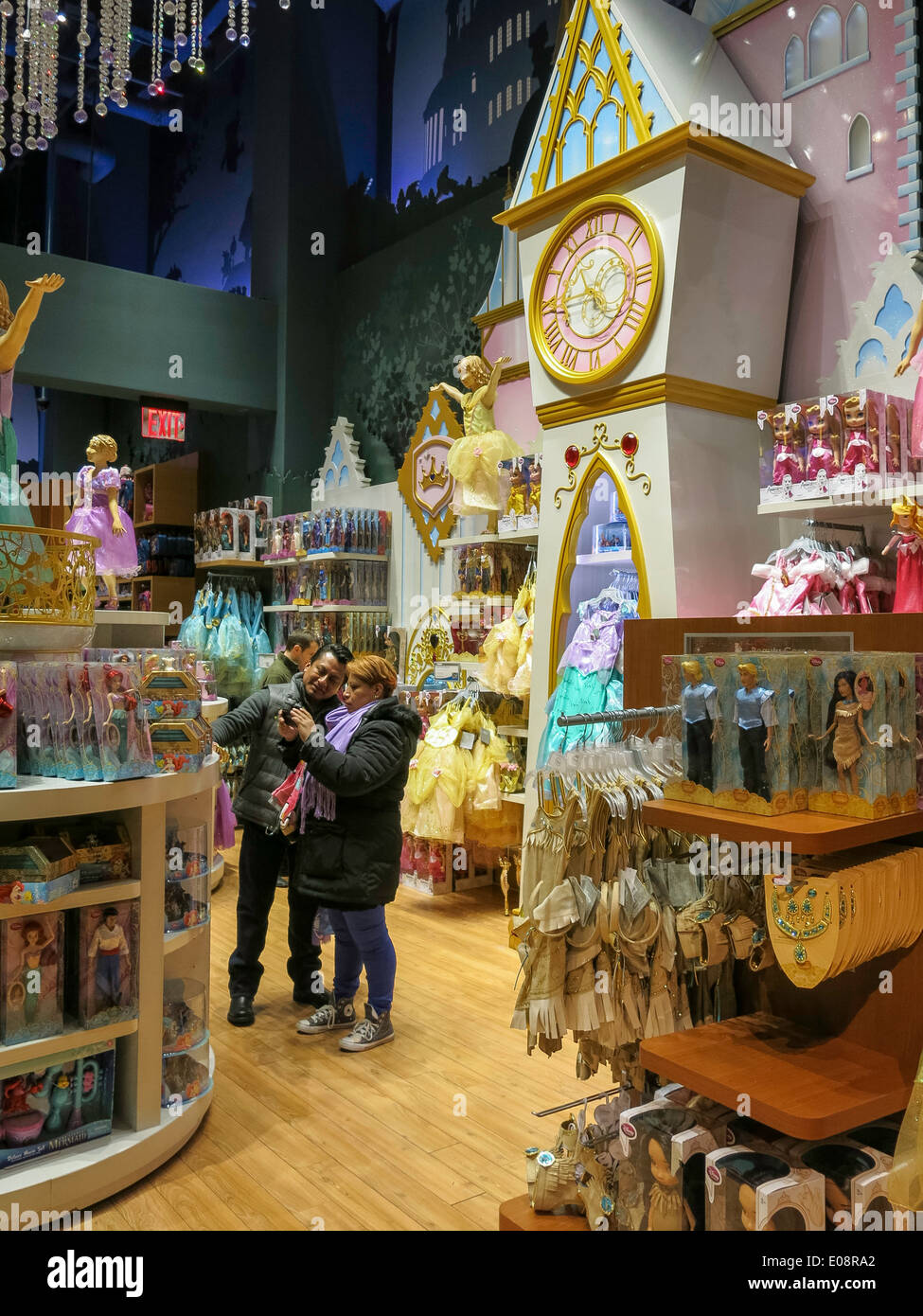 Official Disney Store in Times Square, NYC, USA Stock Photo - Alamy