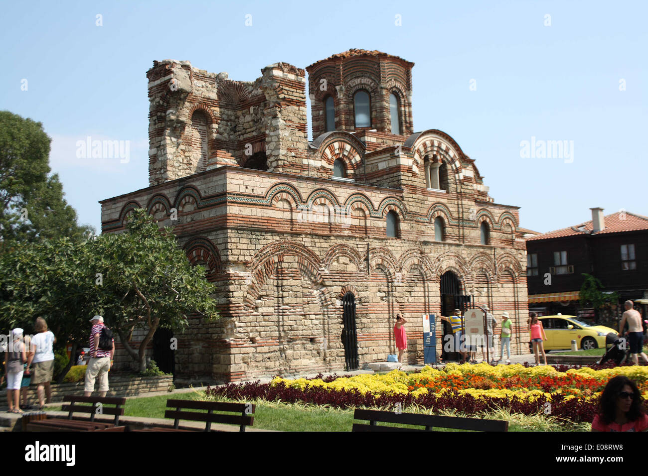 Christ Pantocrator Church, Nesebar, Bulgaria Stock Photo