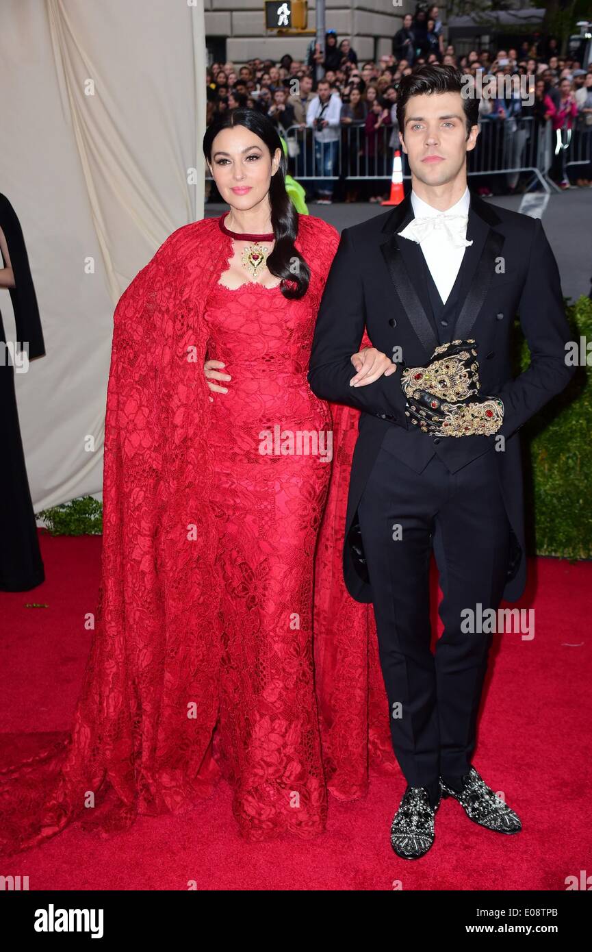 Monica bellucci roberto bolle charles james hi-res stock photography