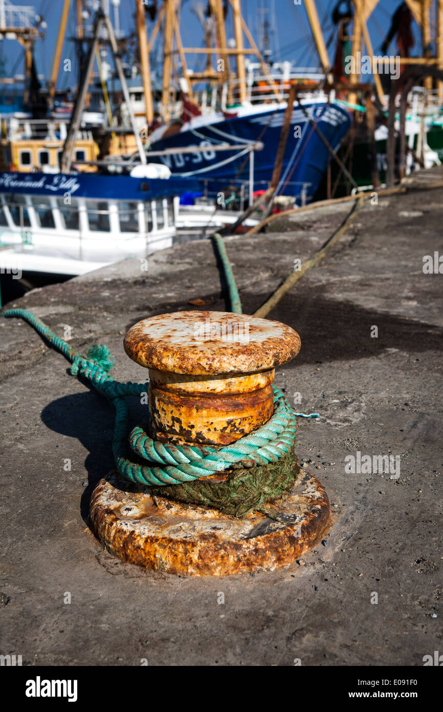 Fishing boats tied up in Kilmore Quay, Wexford, Ireland Stock Photo - Alamy