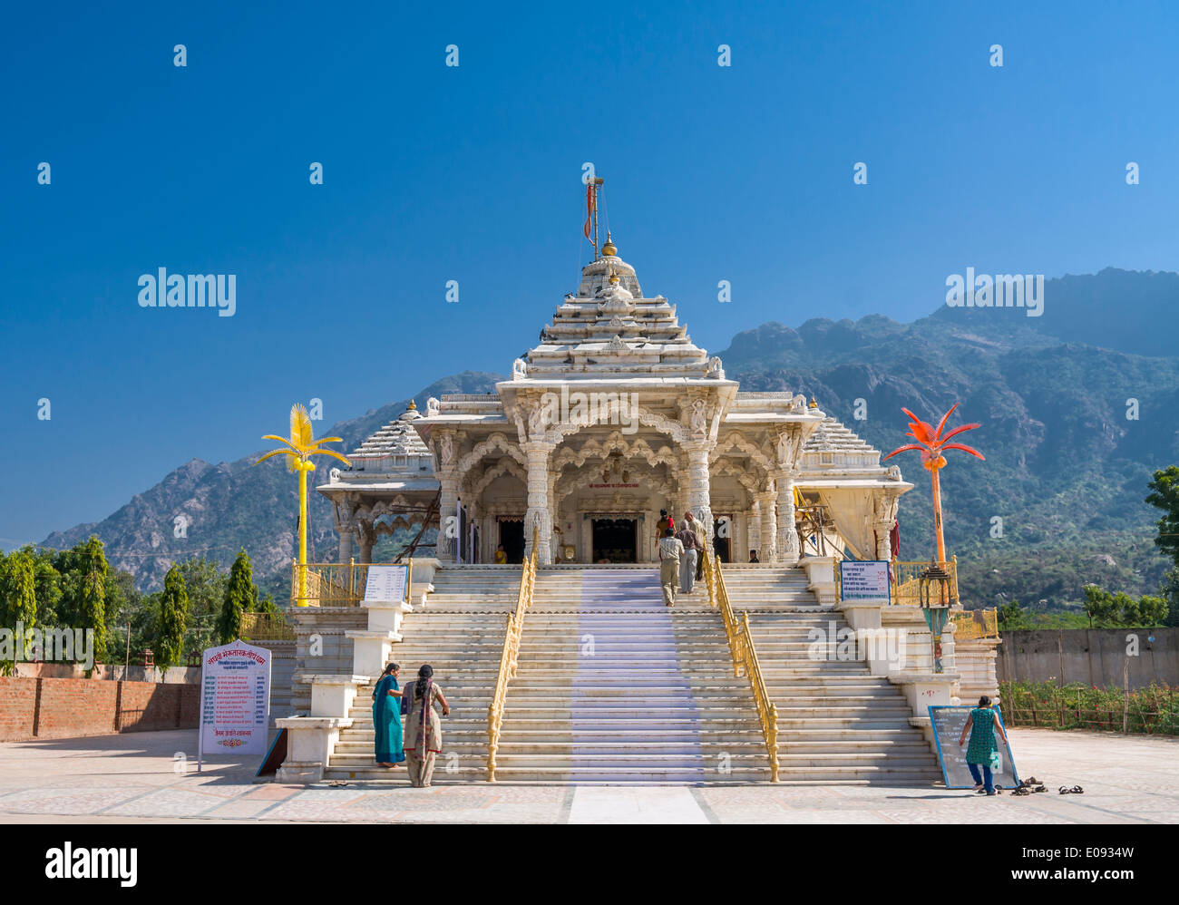 The Bheru Tarak Dham Jain Temple, Rajasthan India. Stock Photo