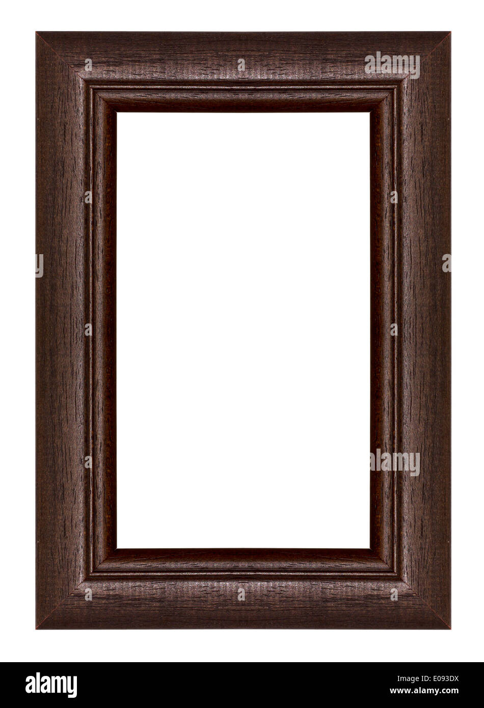 Old Antique Black frame Isolated Decorative Carved Wood Stand Antique