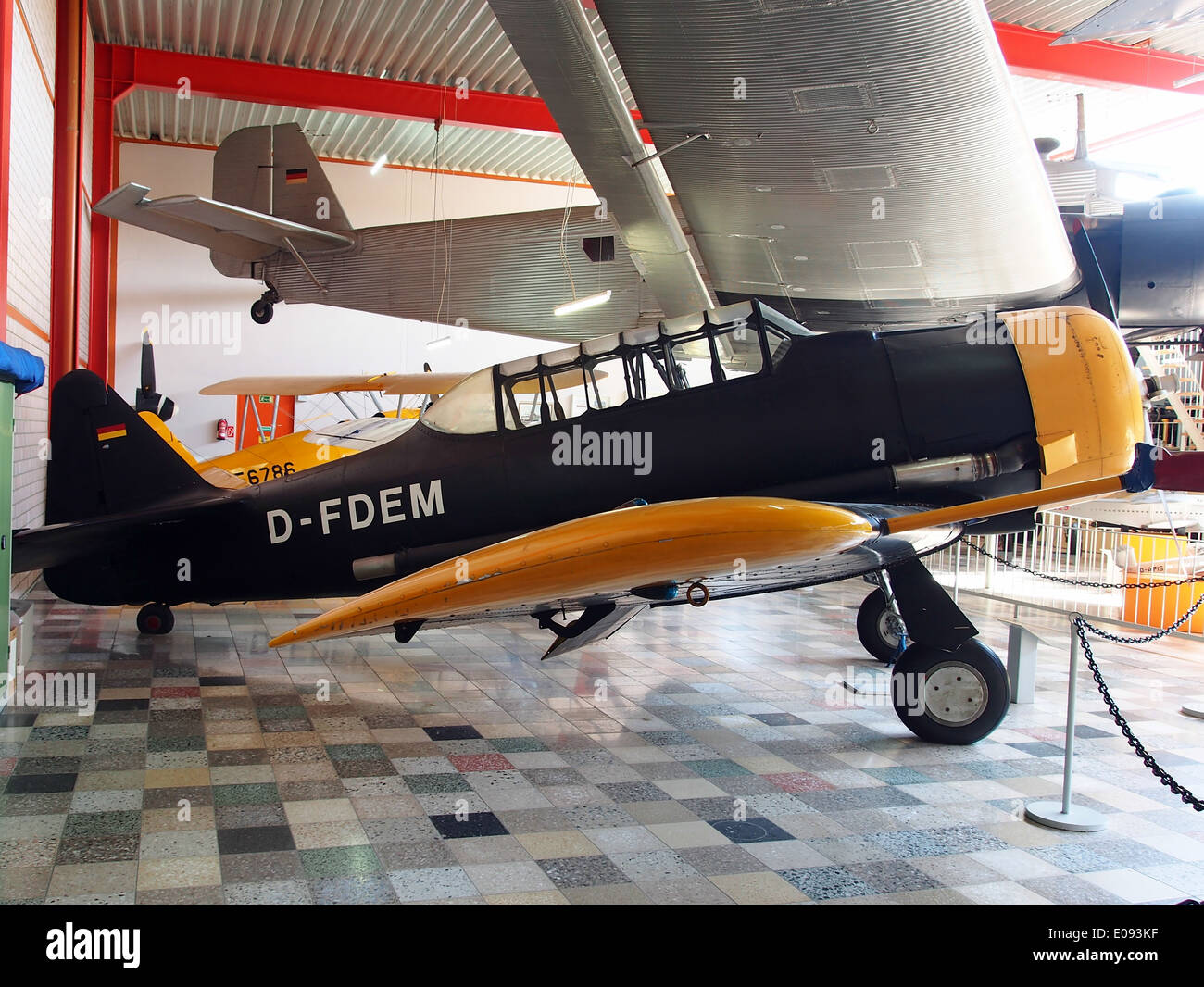 The North American AT-6F Texan, a trainer aircraft used by several air ...