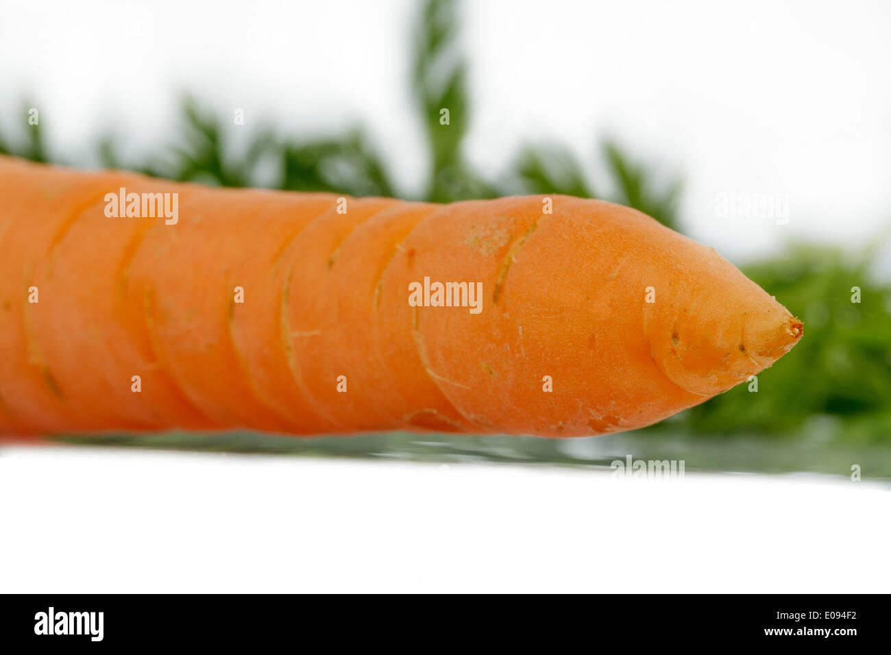 Carrots from biological cultivation. Fresh fruit and vegetables is