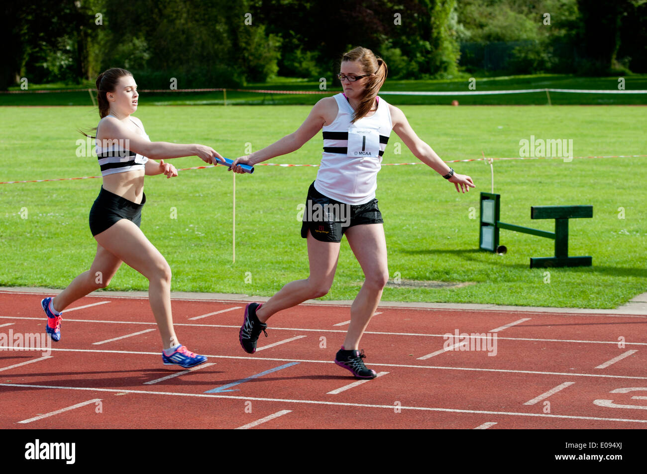 Relay race hi-res stock photography and images - Alamy