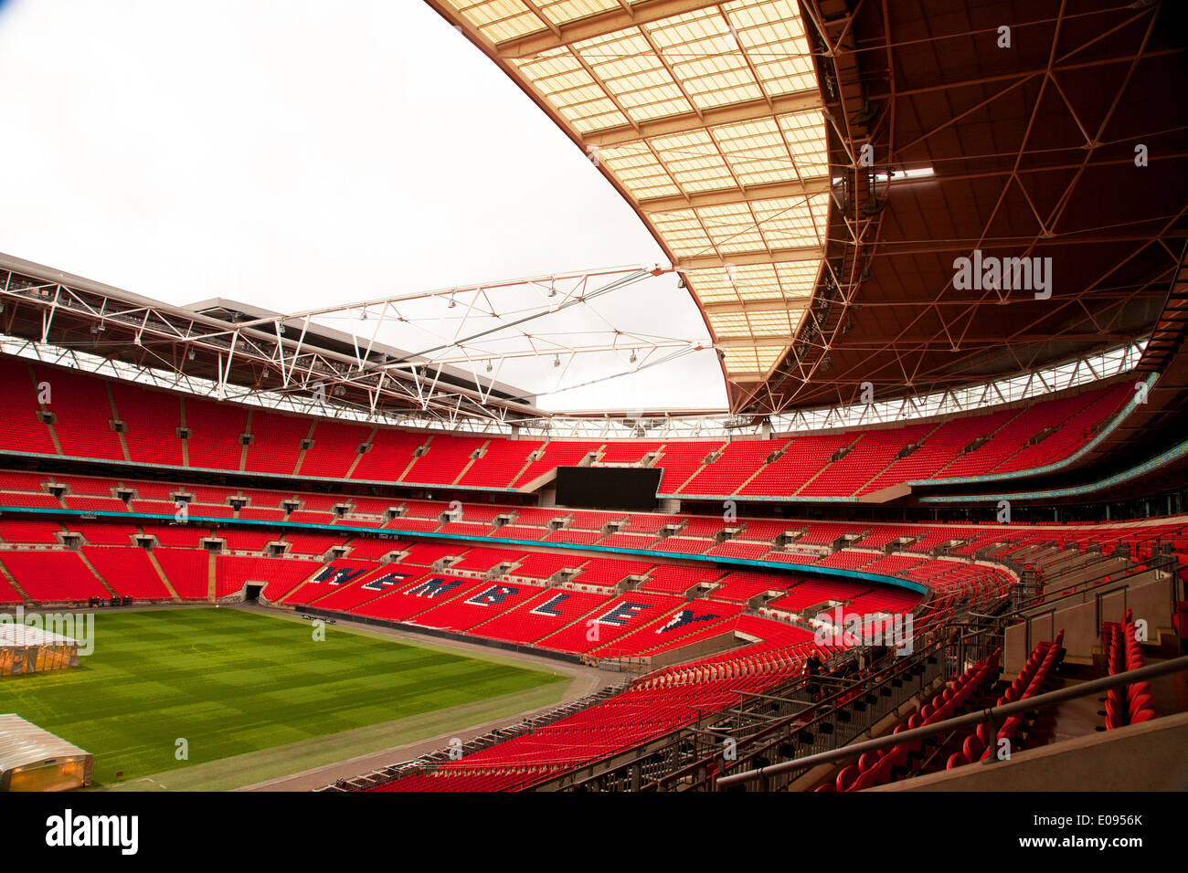 Wembley Stadium Stock Photo