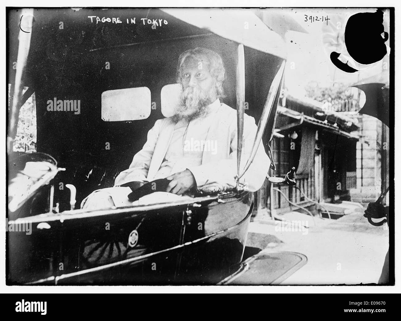 Tagore in Tokyo (LOC) Stock Photo
