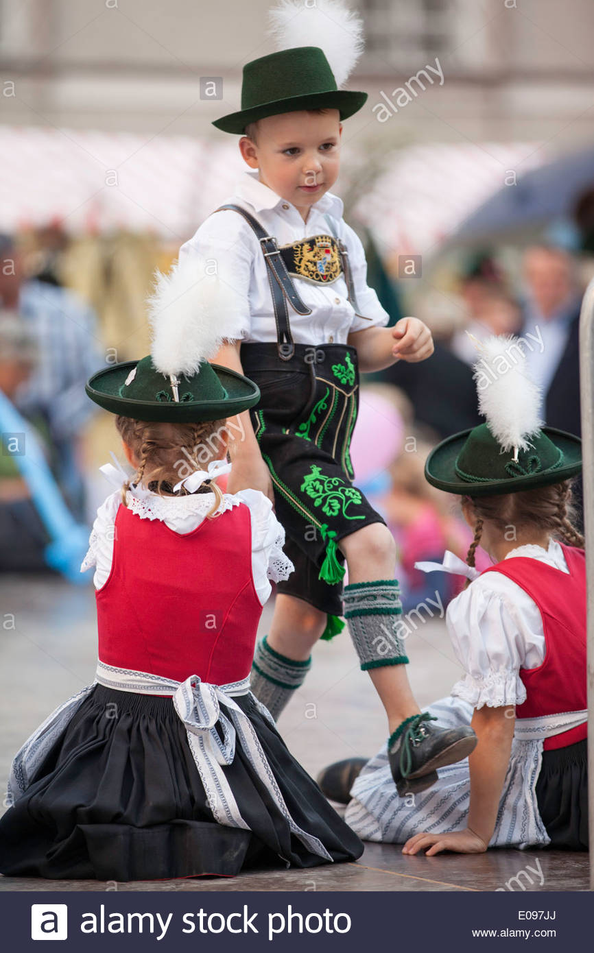 Traditional Austrian Costume Stock Photos & Traditional Austrian