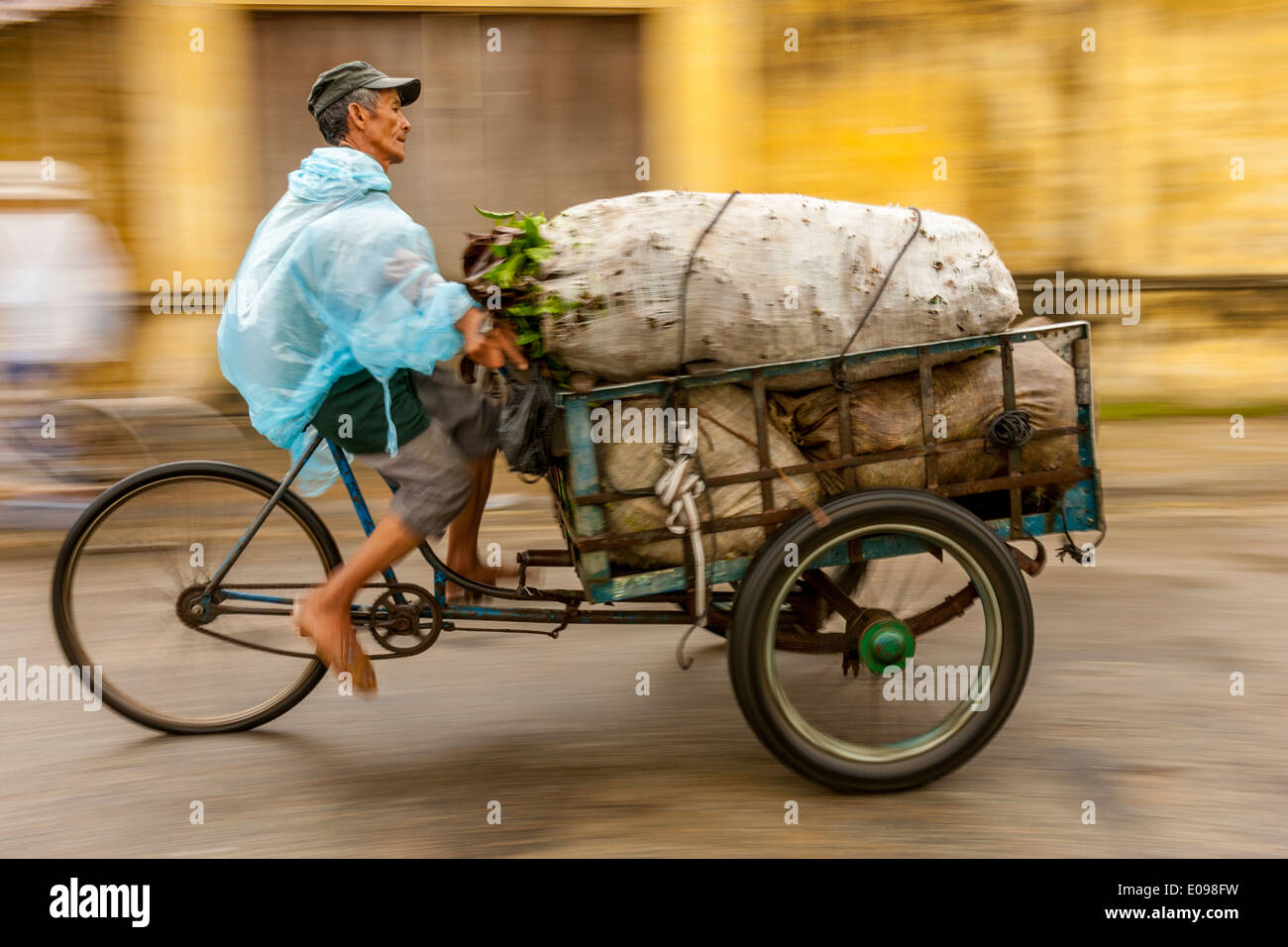 Street Scene, Hoi An, Quảng Nam Province, Vietnam Stock Photo