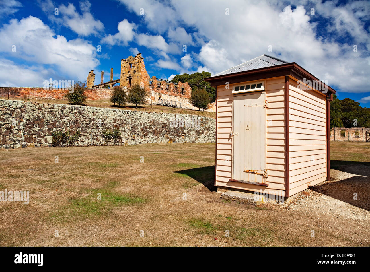 Port Arthur Australia / Former convict settlement in Tasmania. Stock Photo
