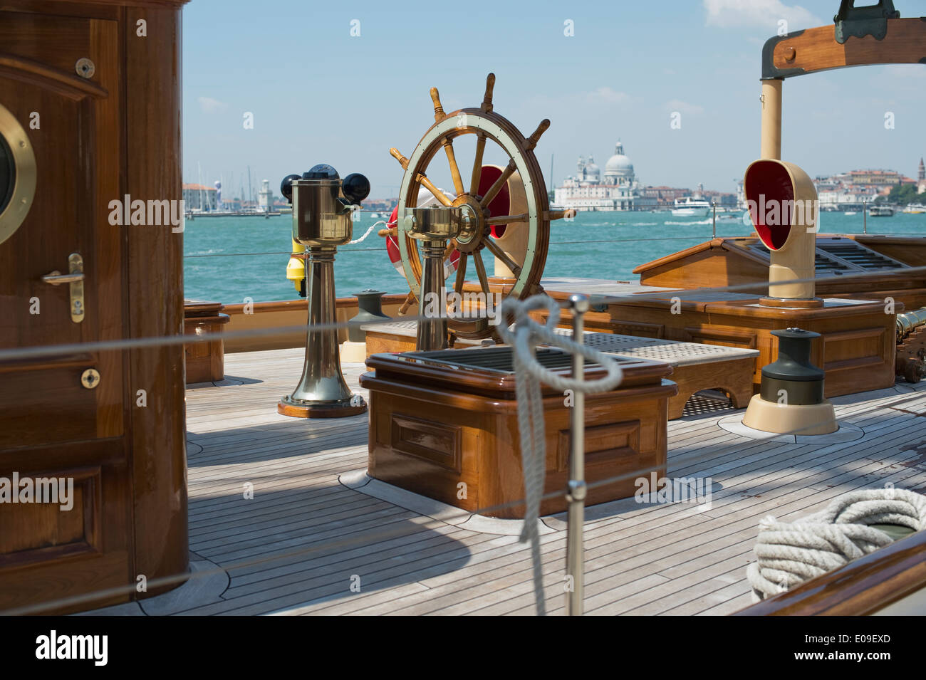 Sailing ship helm hires stock photography and images Alamy