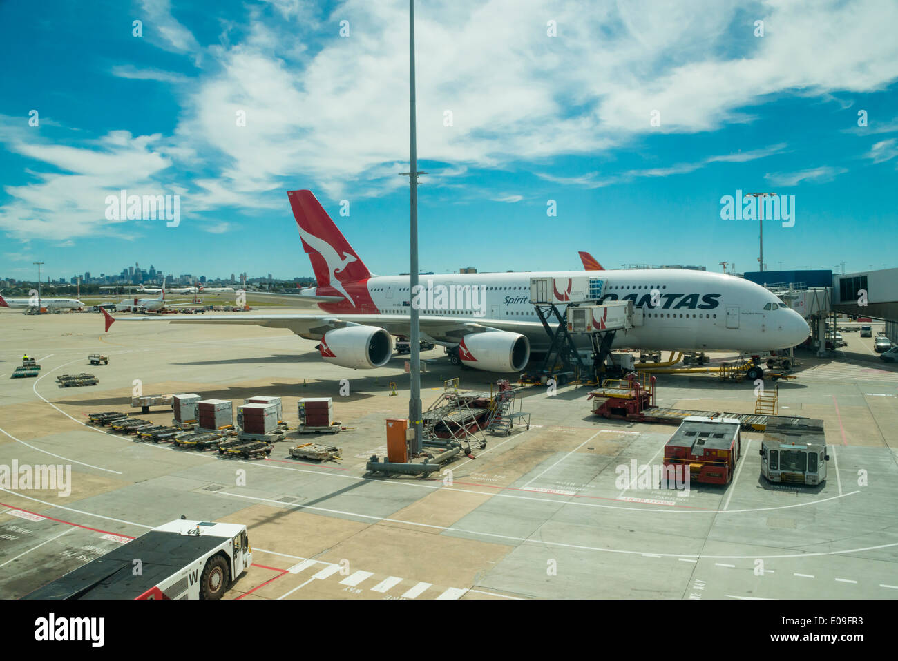 Australia, Sydney, Airport Stock Photo