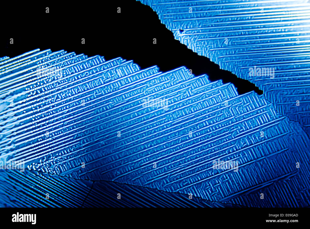 Micro Crystals in polarized Light Stock Photo - Alamy