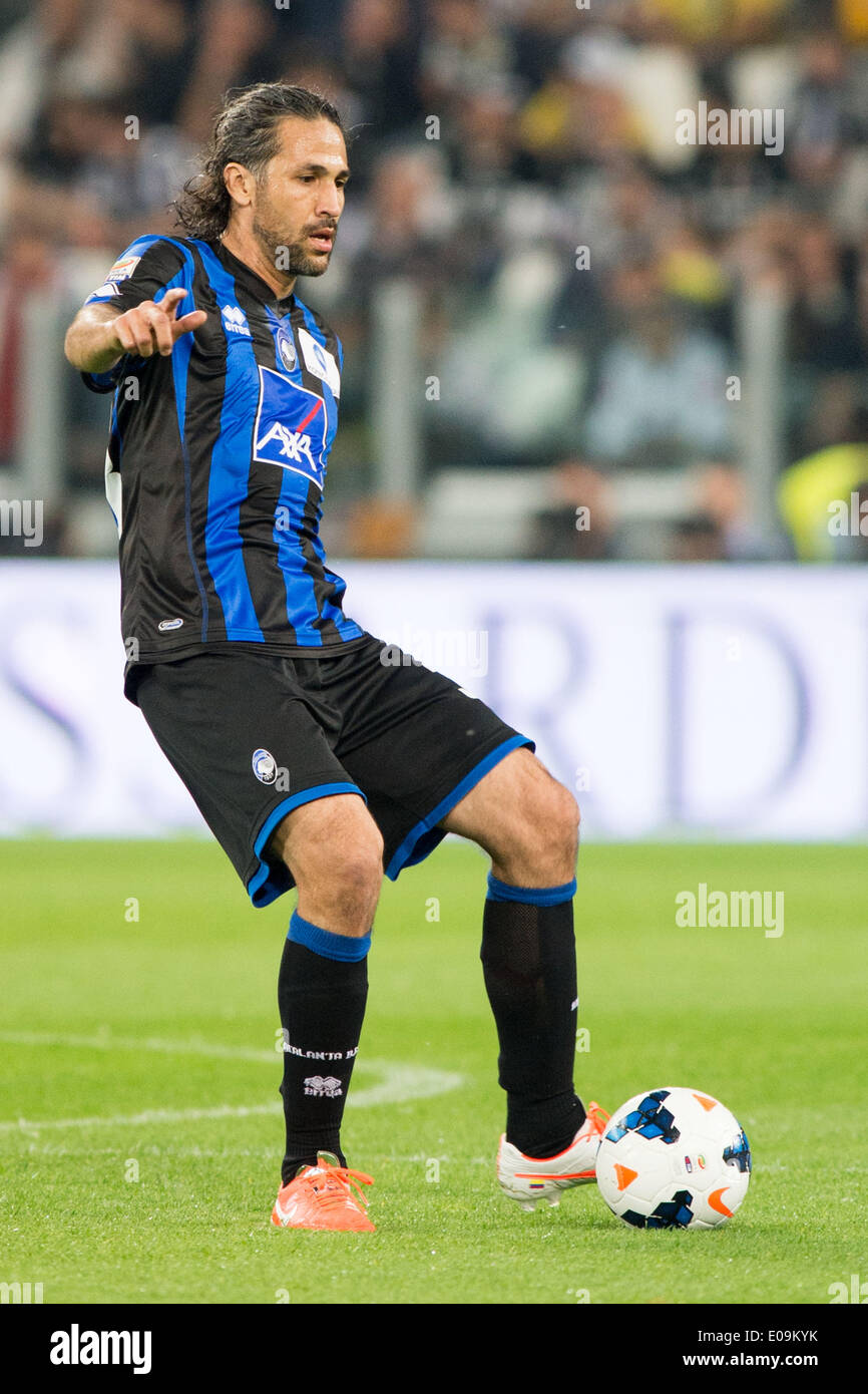 Mario Yepes (Atalanta), MAY 5, 2014 - Football / Soccer : Italian 'Serie A' match between Juventus 1-0 Atalanta at Juventus Stadium in Turin, Italy. (Photo by Enrico Calderoni/AFLO SPORT) Stock Photo